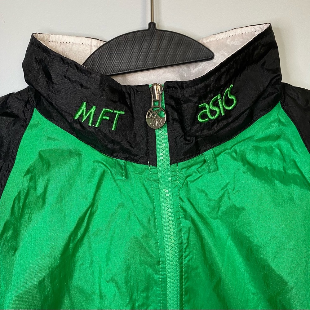 asics MFT 80s Vintage Men's Pullover Windbreaker - Picture 3 of 10